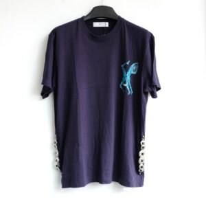 TOGA Archives Concho T-shirt Cutsew Short Sleeve Dark Blue