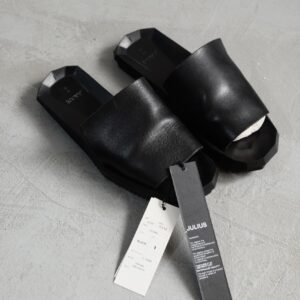 Julius 7 Leather Sandal / Black