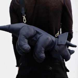 Maison MIHARA YASUHIRO MMY Puker/Puffer Triceratops Shoulder Bag