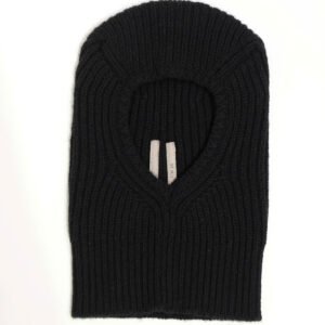 Rick Owens Ribbed v-cut balaclava