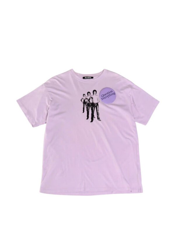 Raf Simons Purple Question Everything T-Shirt