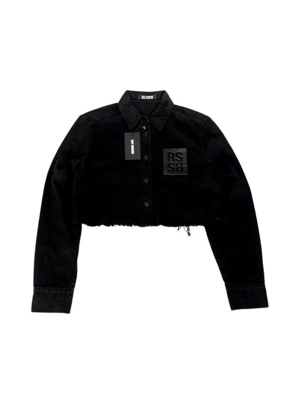 Raf Simons Cropped Denim Shirt