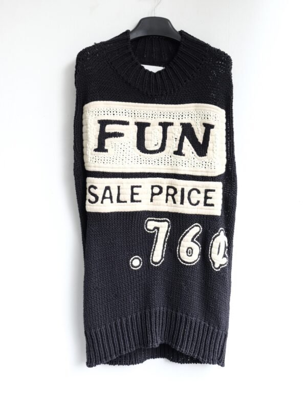Jil Sander Fun Chunky Knitted Vest