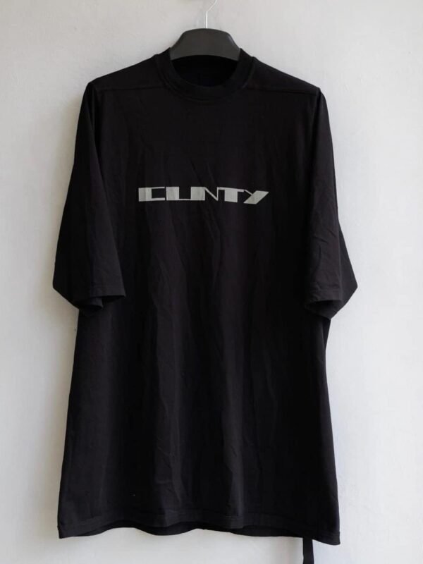 Rick Owens DRKSHDW JUMBO Logo Tshirt Black