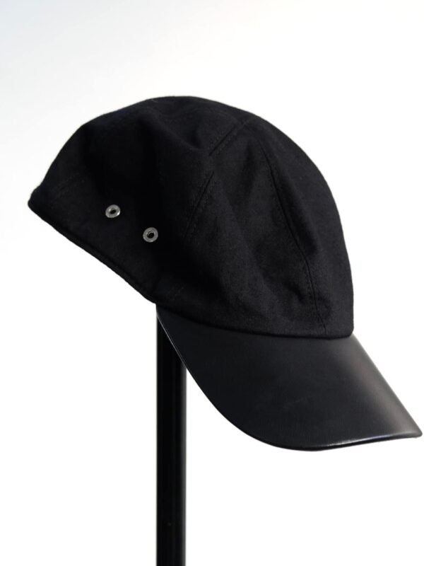 1017 ALYX 9SM Stretch Wool Twill and Leather Baseball Cap