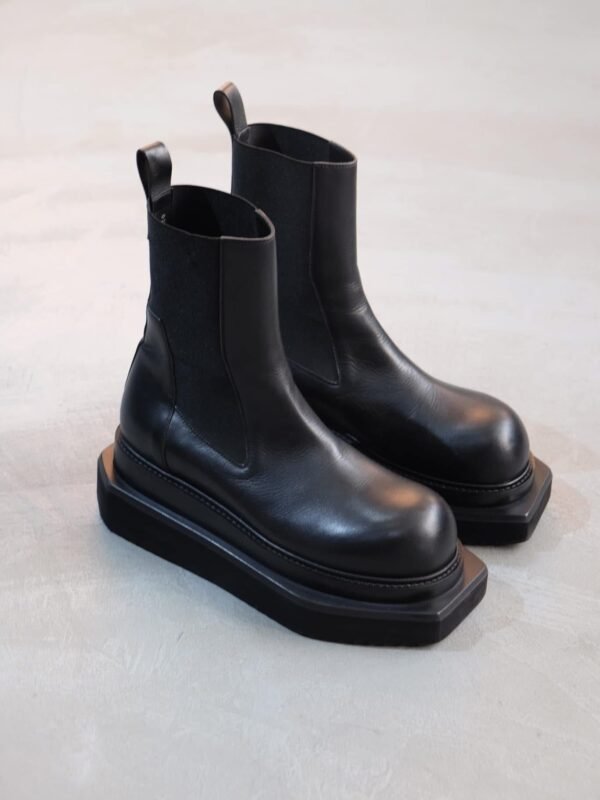 Rick Owens Beatle Turbo Cyclops Boots Black