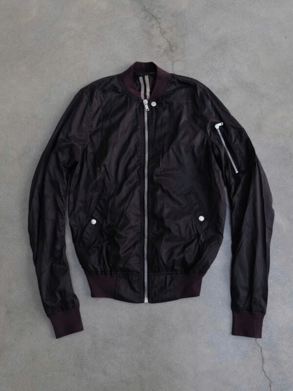 Rick Owens Drkshdw Flight Bomber Jacket Black