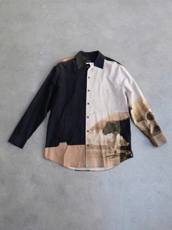 Song For The Mute L/S OVERSIZED SHIRT BLACK SHEEP