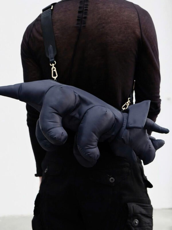 Maison MIHARA YASUHIRO MMY Puker/Puffer Triceratops Shoulder Bag